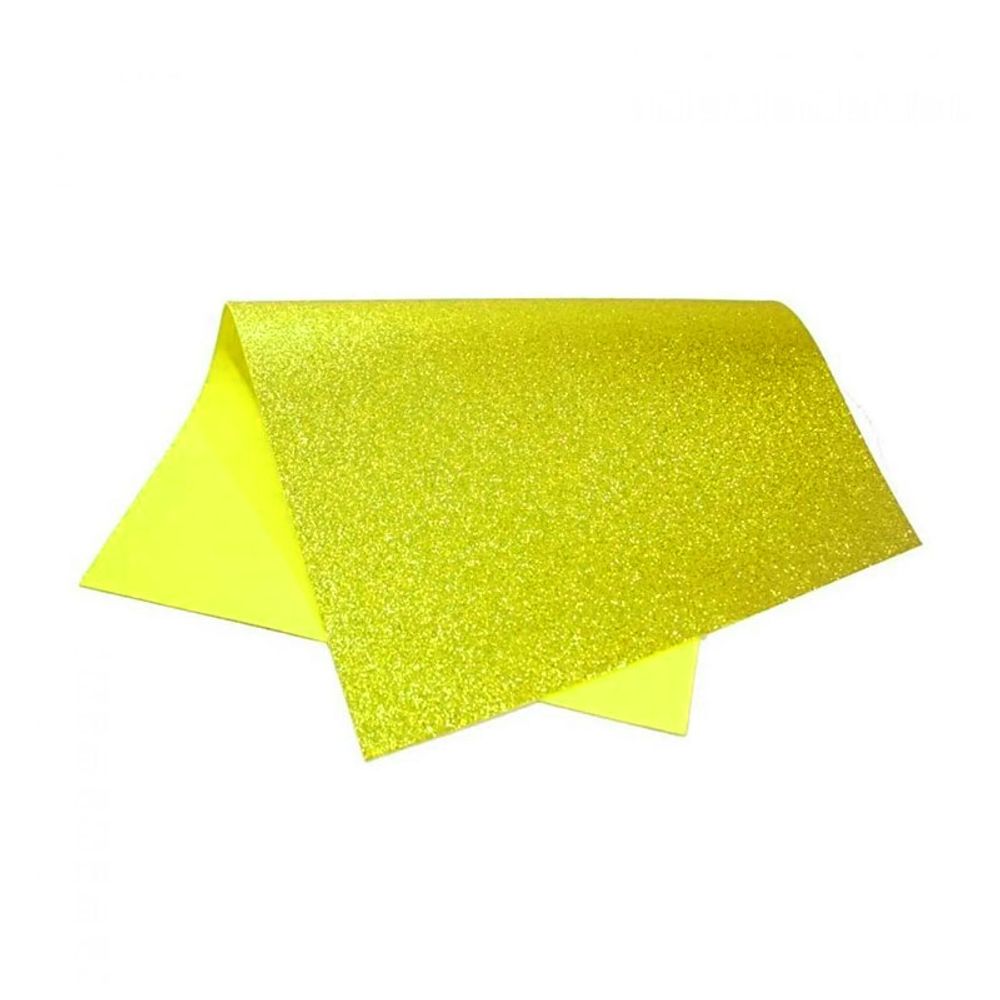 PLACA-SILVER-EVA-GLITTER-AMARELO