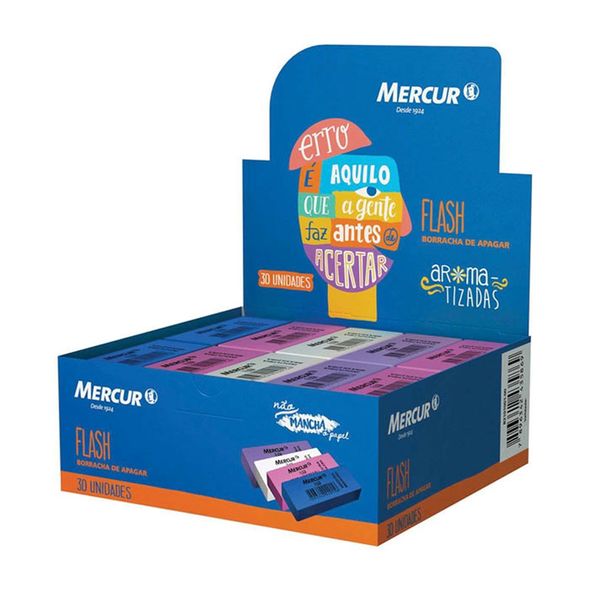 BORRACHA-FLASH-AROMAT-MERCUR-C-30UN