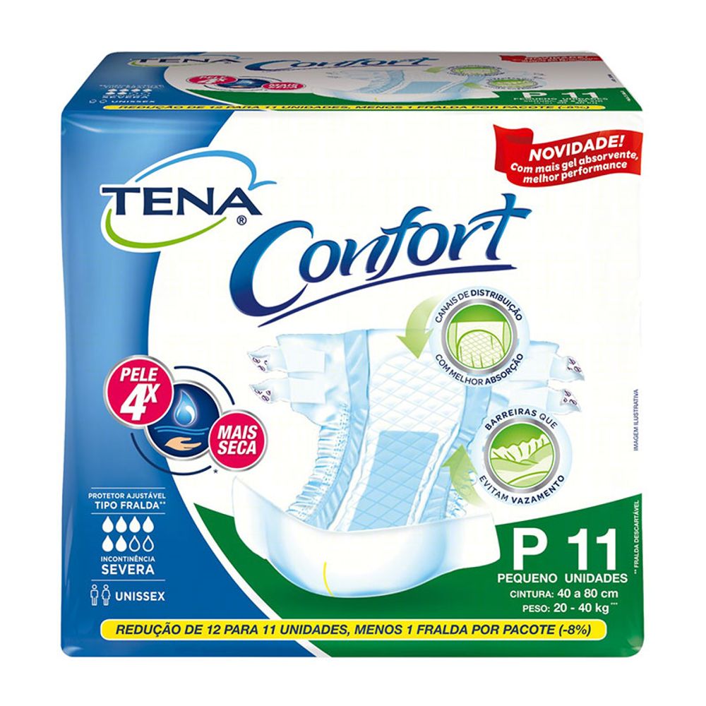 FRALDA-DESC-TENA-CONFORT-P-11UN