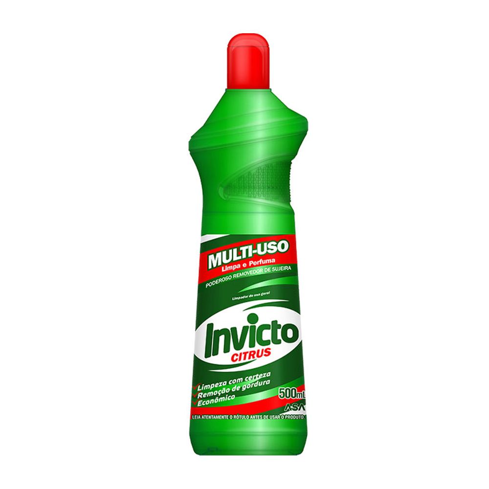 Multiuso Invicto Citrus 500ml - Azul Atacarejo