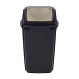 LIXEIRA-PLASUTIL-E-BLACK-BASCUL-14L