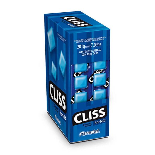 CHICLE-CLISS-FLORESTAL-CART-HORTELA-12UN