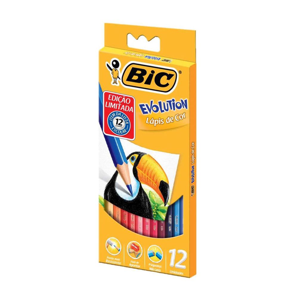 LAPIS-DE-COR-EVOLUTION-BIC-C-12UN