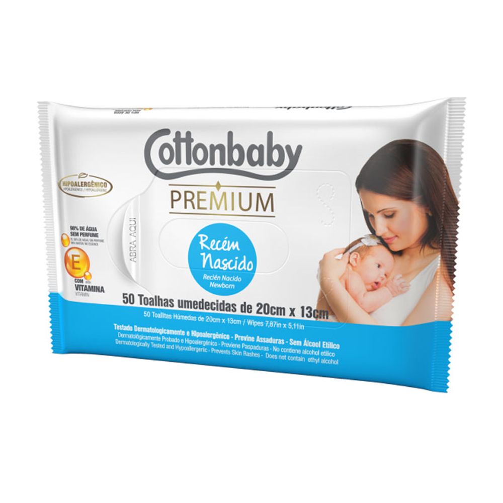 TOALHA-UMED-COTTONBABY-RECEM-NASCID-50UN