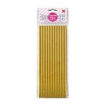 CANUDO-PAPEL-6X200MM-OURO-MET-12UN