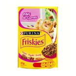 RACAO-FRISKIES-MIX-CARNE-AO-MOLHO-85G-