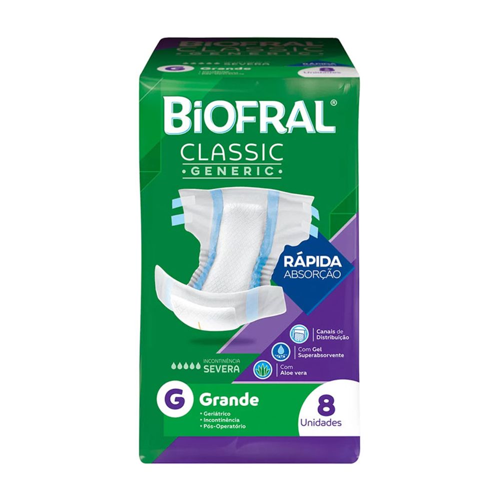 FRALDA-TENA-BIOFRAL-CLAS-GENER-G-8UN