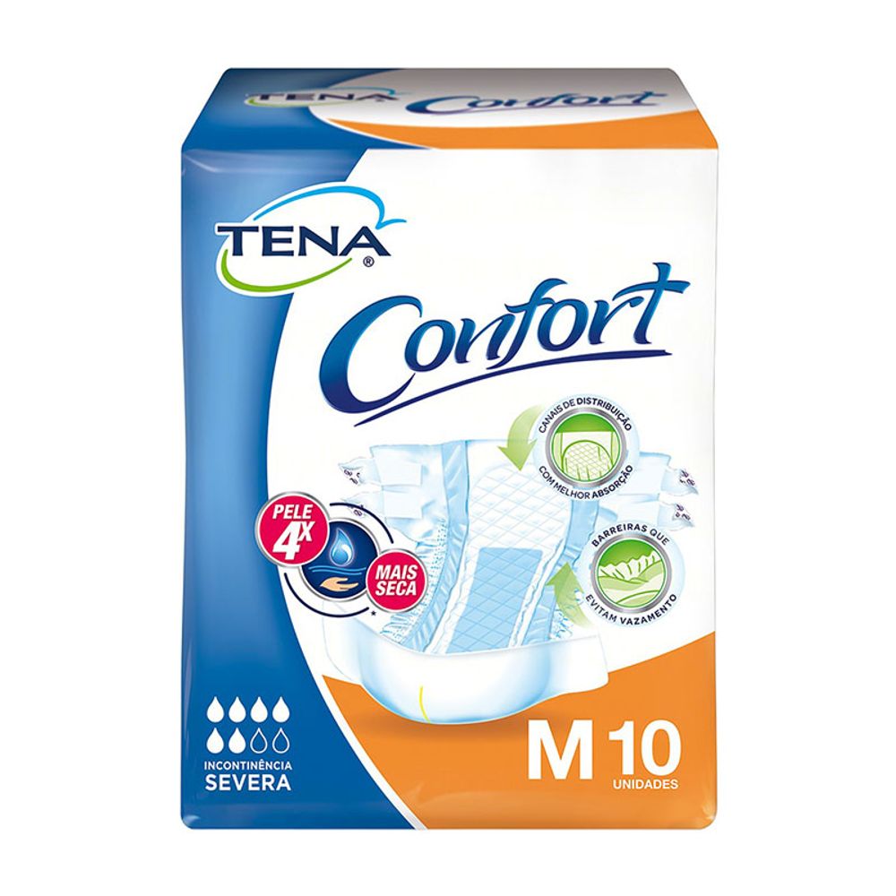 FRALDA-DESC-TENA-CONFORT-M-10UN