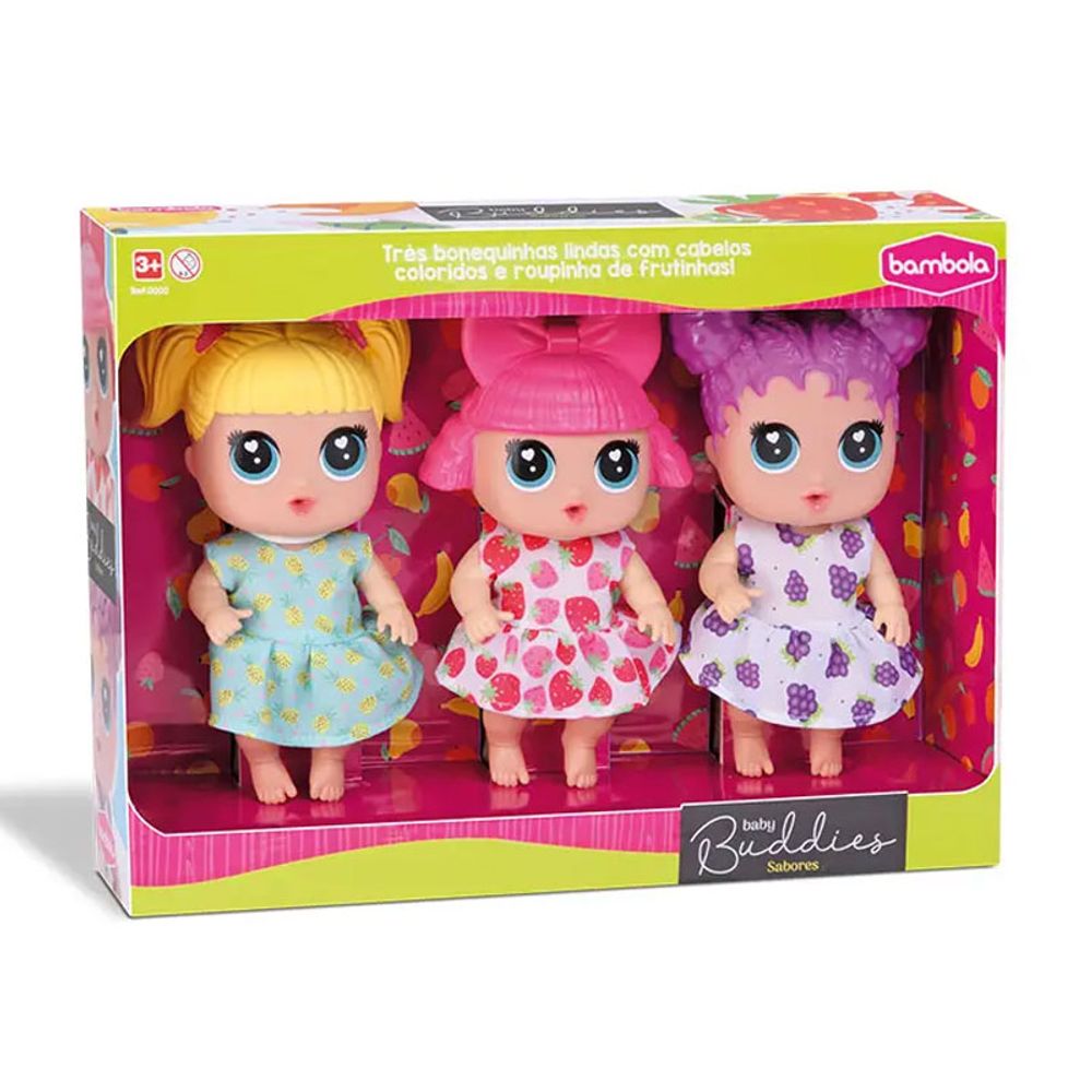 BABY-BAMBOLA-BUDDIES-SABORES-TRIGEMEAS