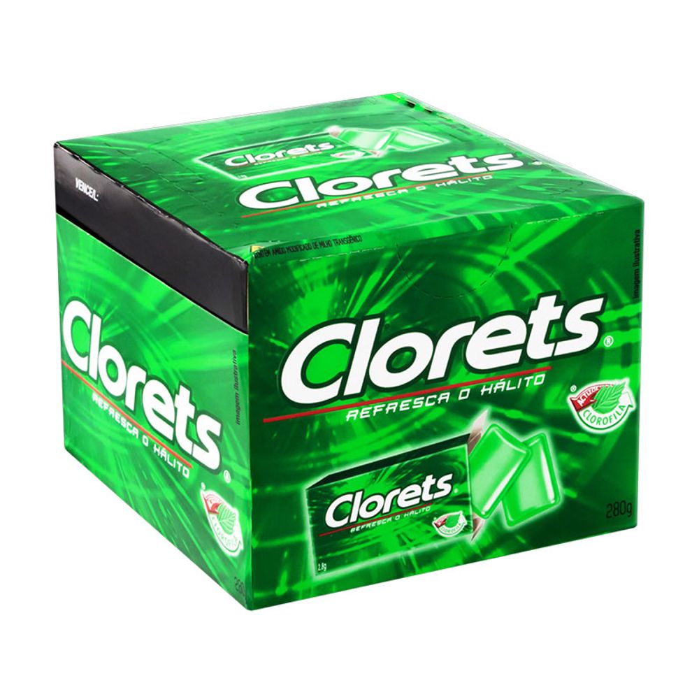 GOMA-MASCAR-CLORETS-HORTELA-100UN