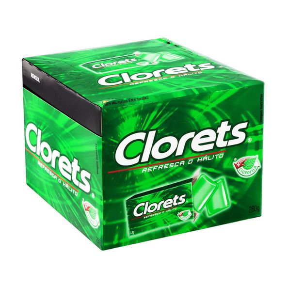 GOMA-MASCAR-CLORETS-HORTELA-100UN