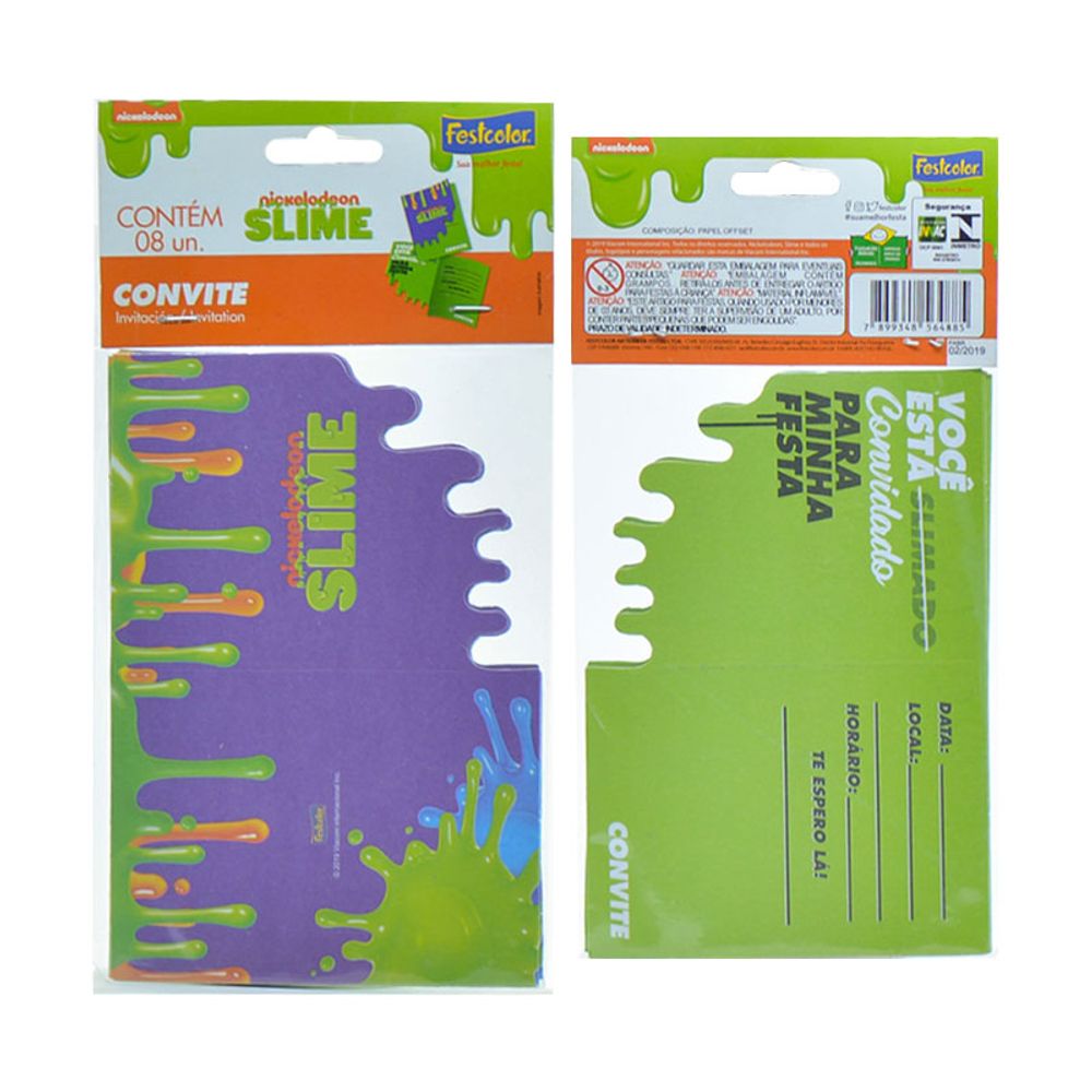 CONVITE-FESTCOLOR-SLIME