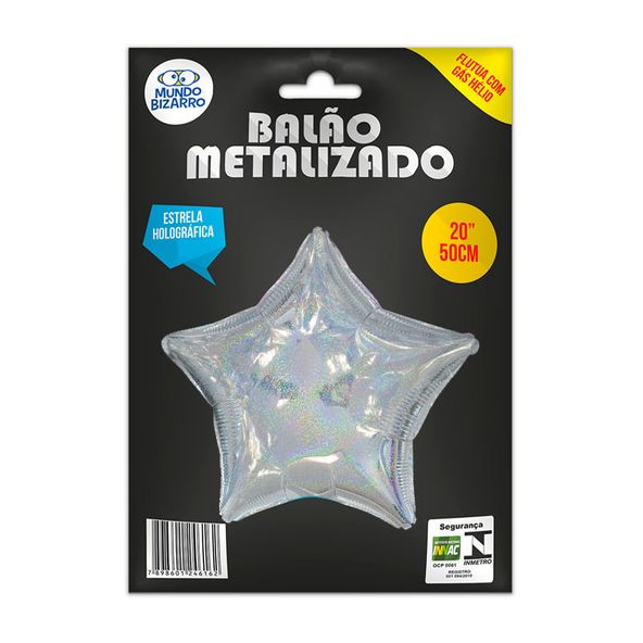 BALAO-METAL-20-MB-HOLOG-ESTRELA-PRATA
