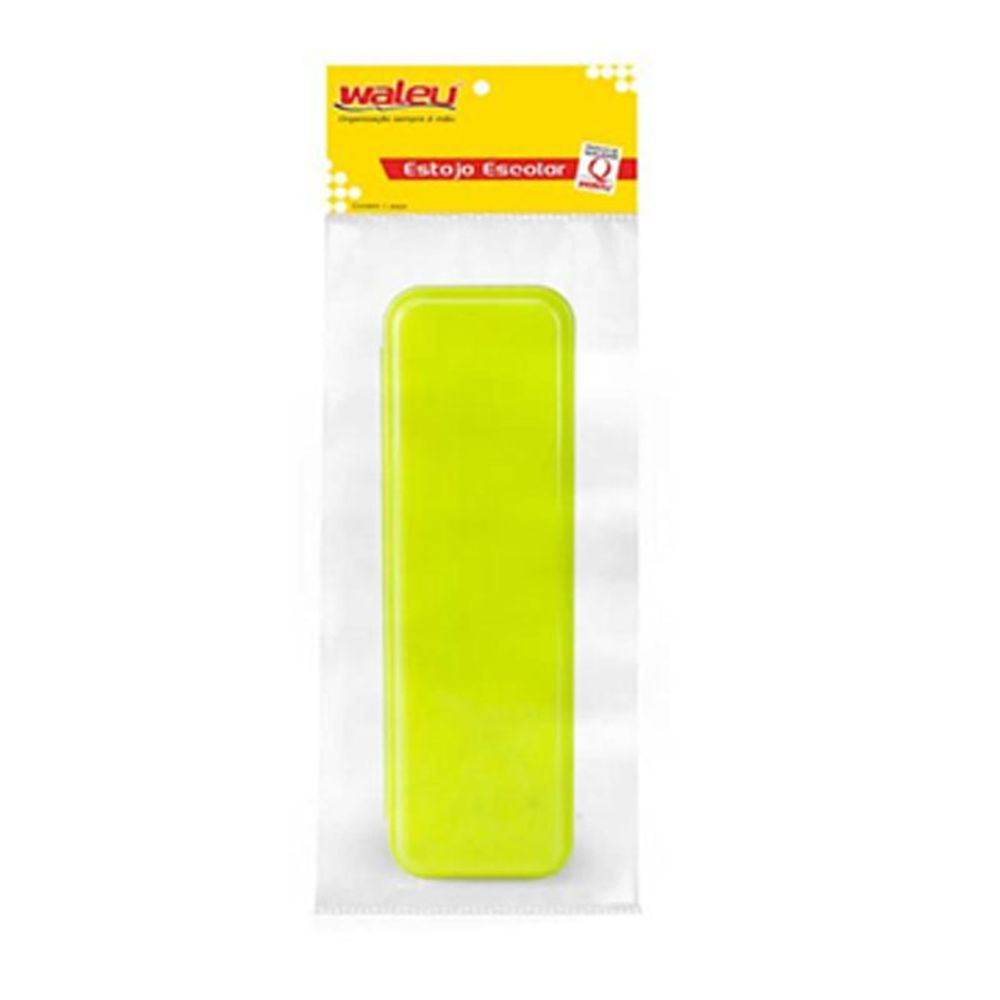 ESTOJO-ESC-WALEU-PLAST-PLUS-NEON-AMARELO