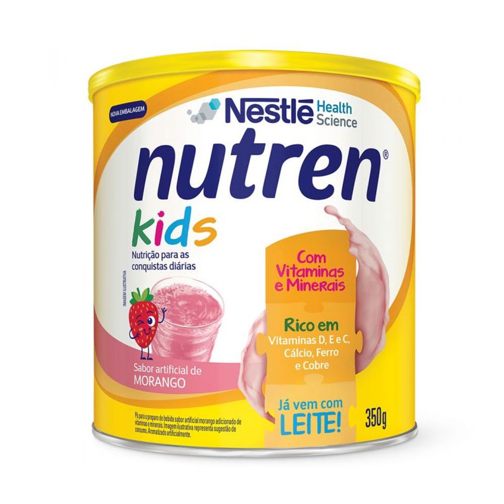 NUTREN-KIDS-MORANGO-350G
