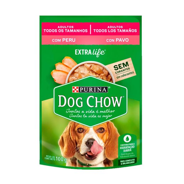 RACAO-DOG-CHOW-AD-PERU-AO-MOLHO-100G