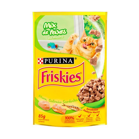 RACAO-FRISKIES-MIX-PEIXES-AO-MOLHO-85G