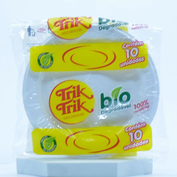 PRATO-BIODEGRAD-TRIK-18CM-BR-10UN