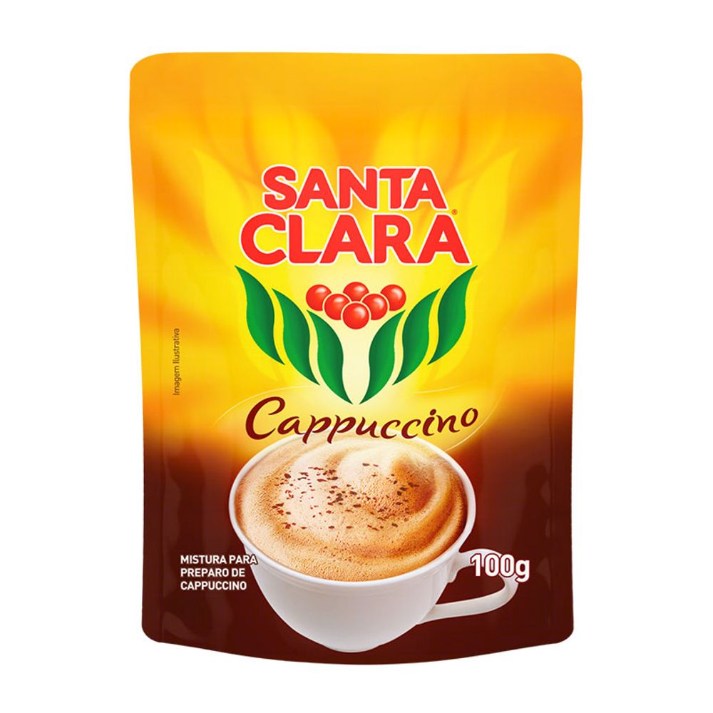 CAPPUCCINO-SANTA-CLARA-100G-REFIL-