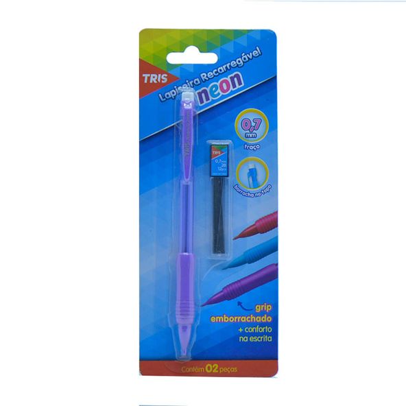 LAPISEIRA-RECARREGAVEL-NEON-TRIS-CT-2UN
