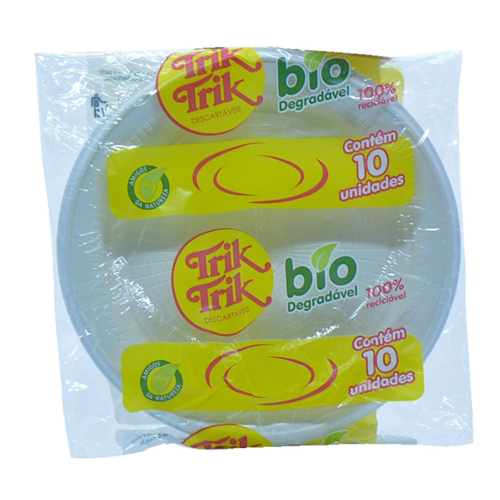 PRATO-BIODEGRAD-TRIK-22CM-BR