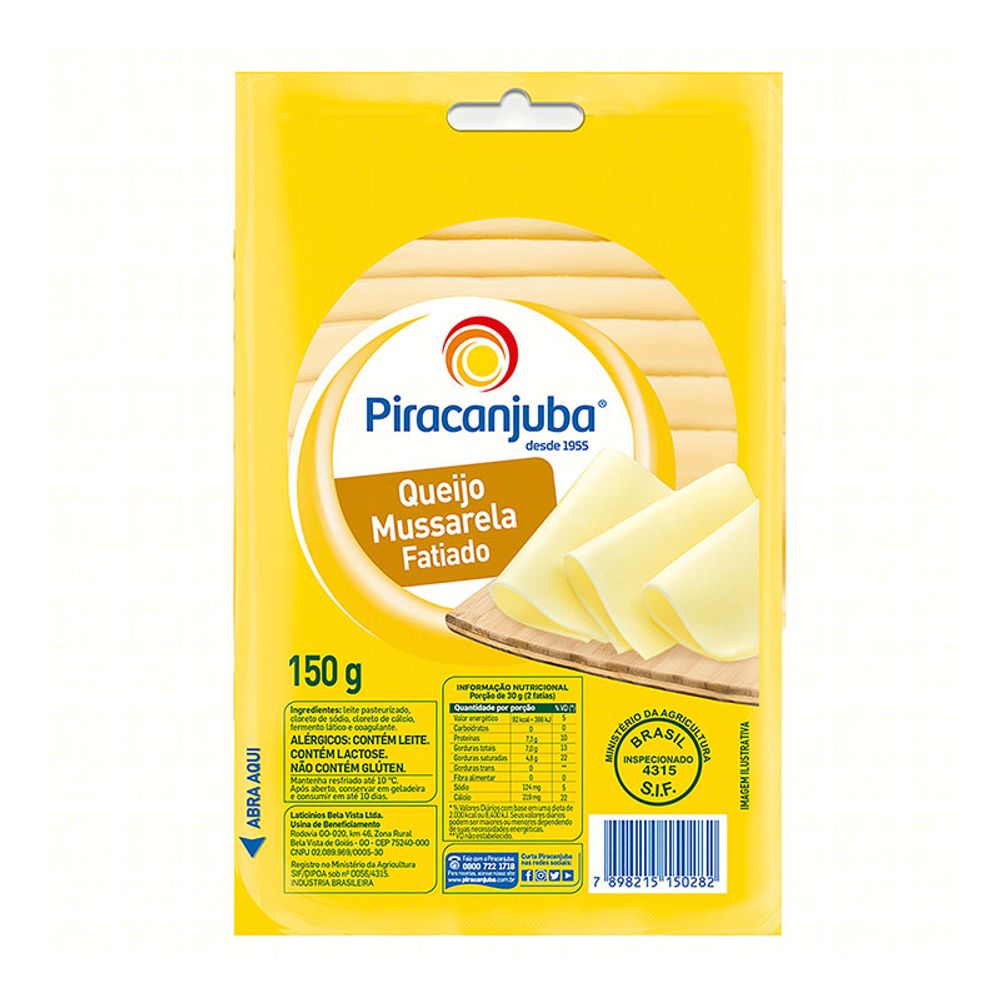 QUEIJO-MUSSARELA-PIRACANJUBA-FAT-150G
