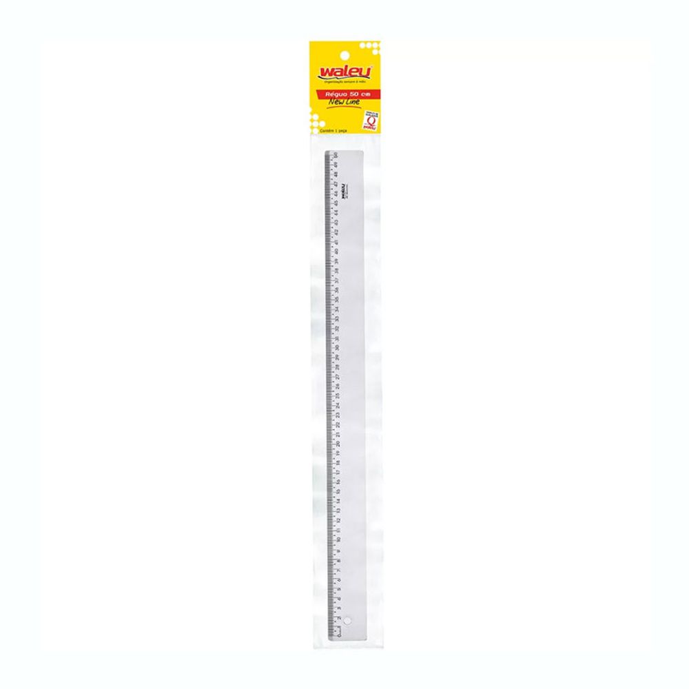 REGUA-WALEU-50CM-CRISTAL-1UN-