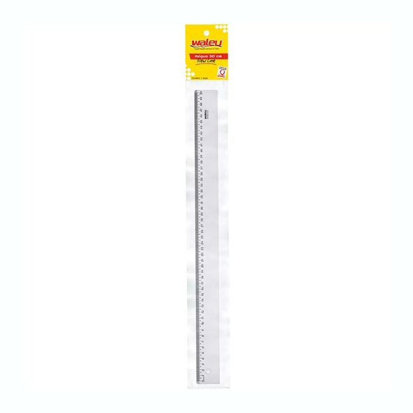 REGUA-WALEU-50CM-CRISTAL-1UN-