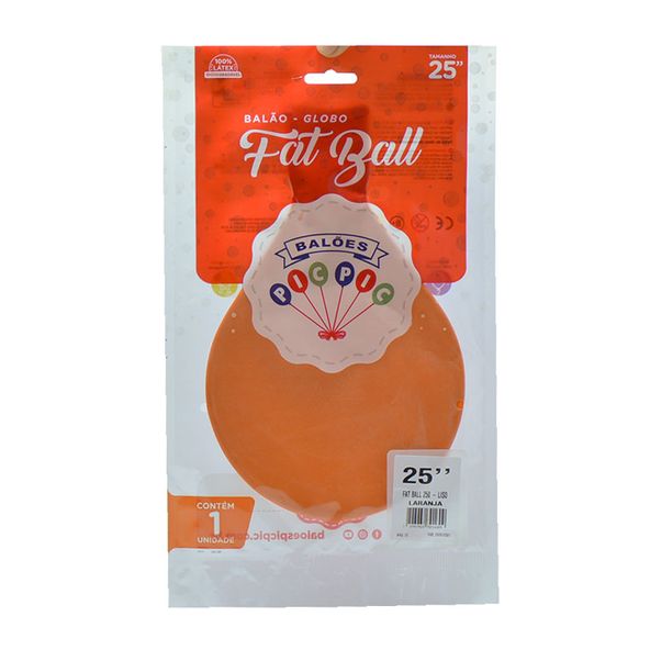BALAO-PIC-PIC-FAT-BALL-250-LARANJA