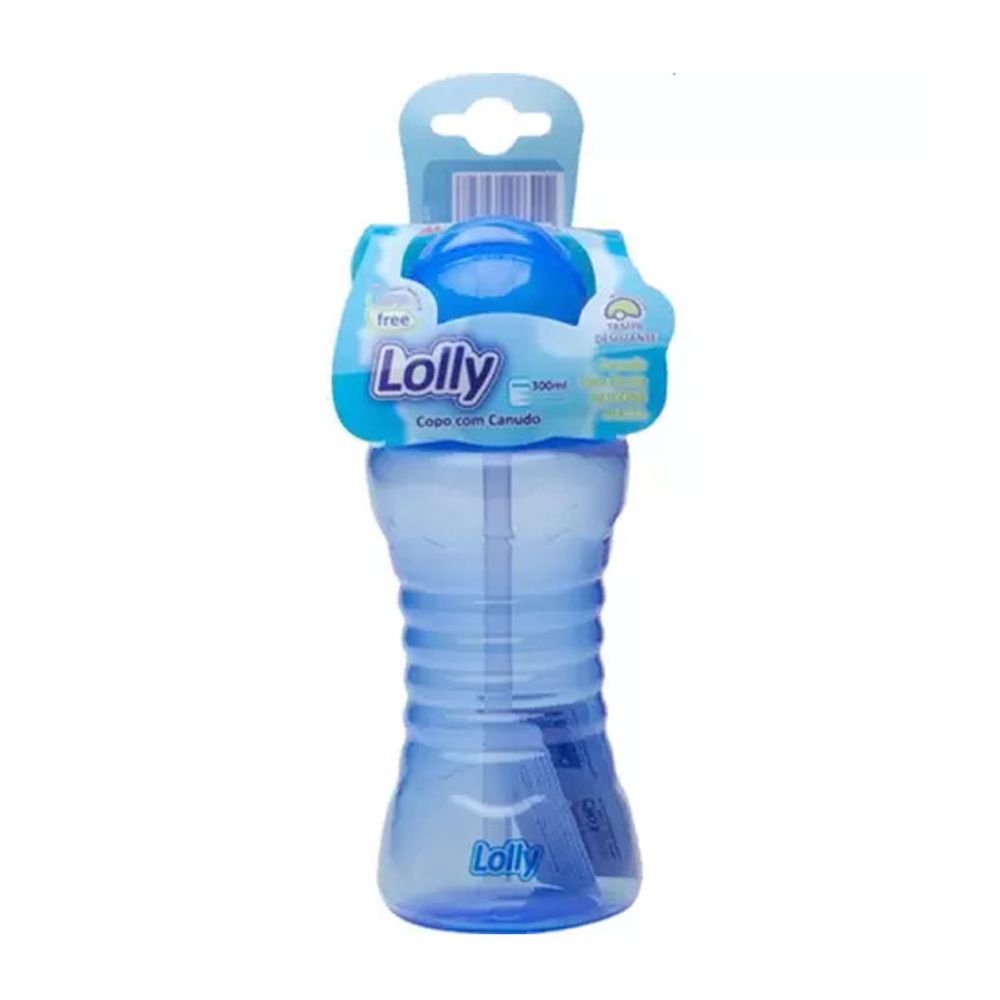 COPO-LOLLY-CLEAN-C-CANUDO-300ML-AZ-BL