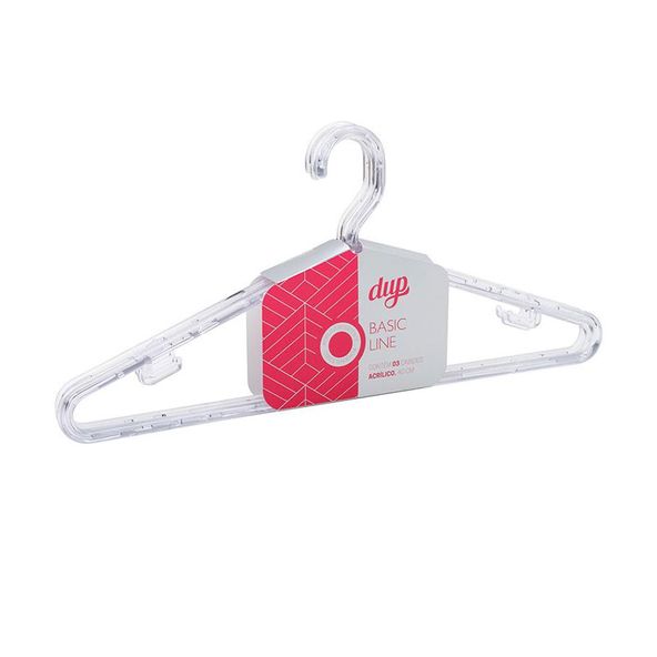 CABIDE-DUP-BASIC-LINE-ACRIL-40CM-CJT-3P-