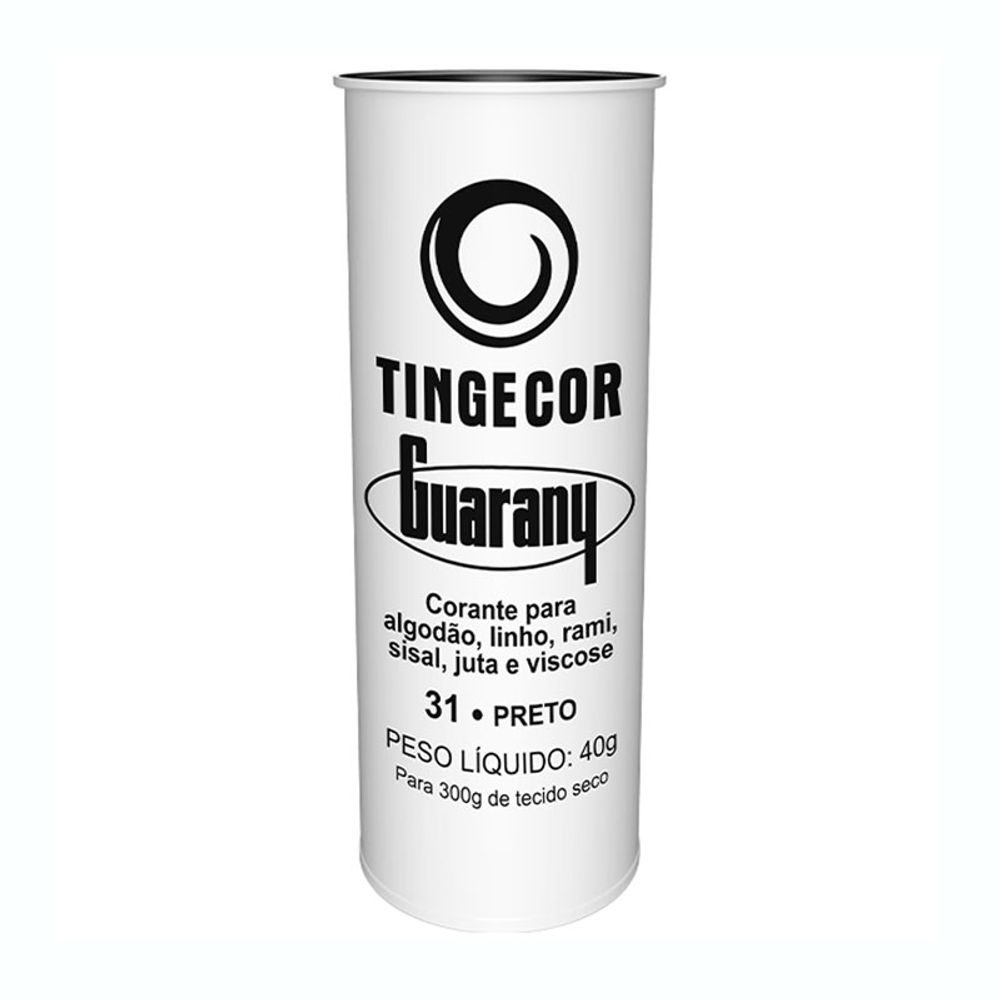 TINGECOR-GUARANY-40G-PRETO
