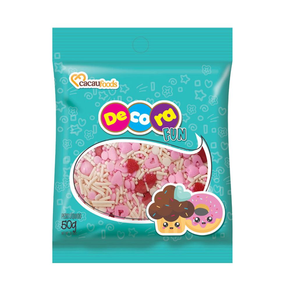 DECORA-FUN-SWEET-ROSE-50G