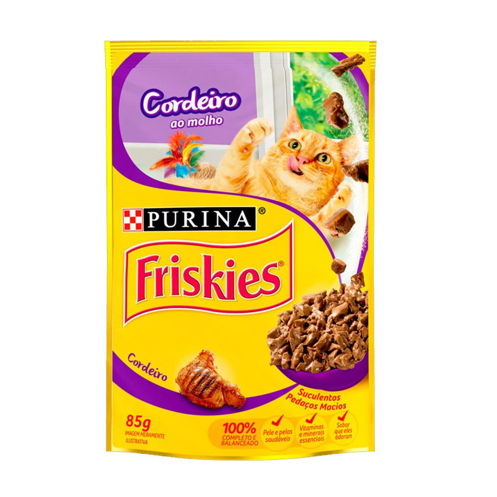 RACAO-FRISKIES-CORDEIRO-AO-MOLHO-85G