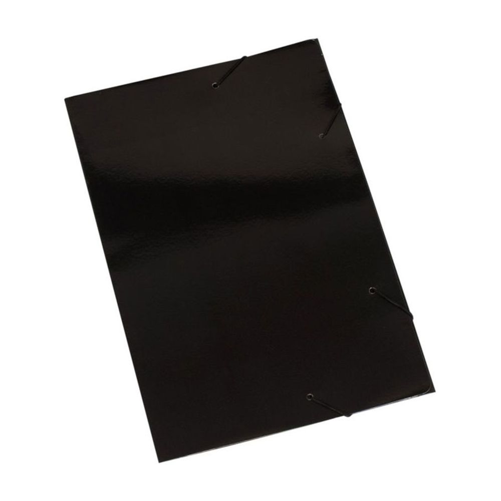 PASTA-PAPEL-ELAST-PRETO-POLYCART