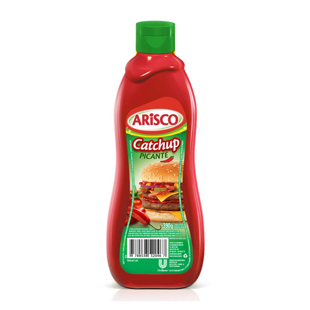CATCHUP-ARISCO-PICANTE-PET-390G