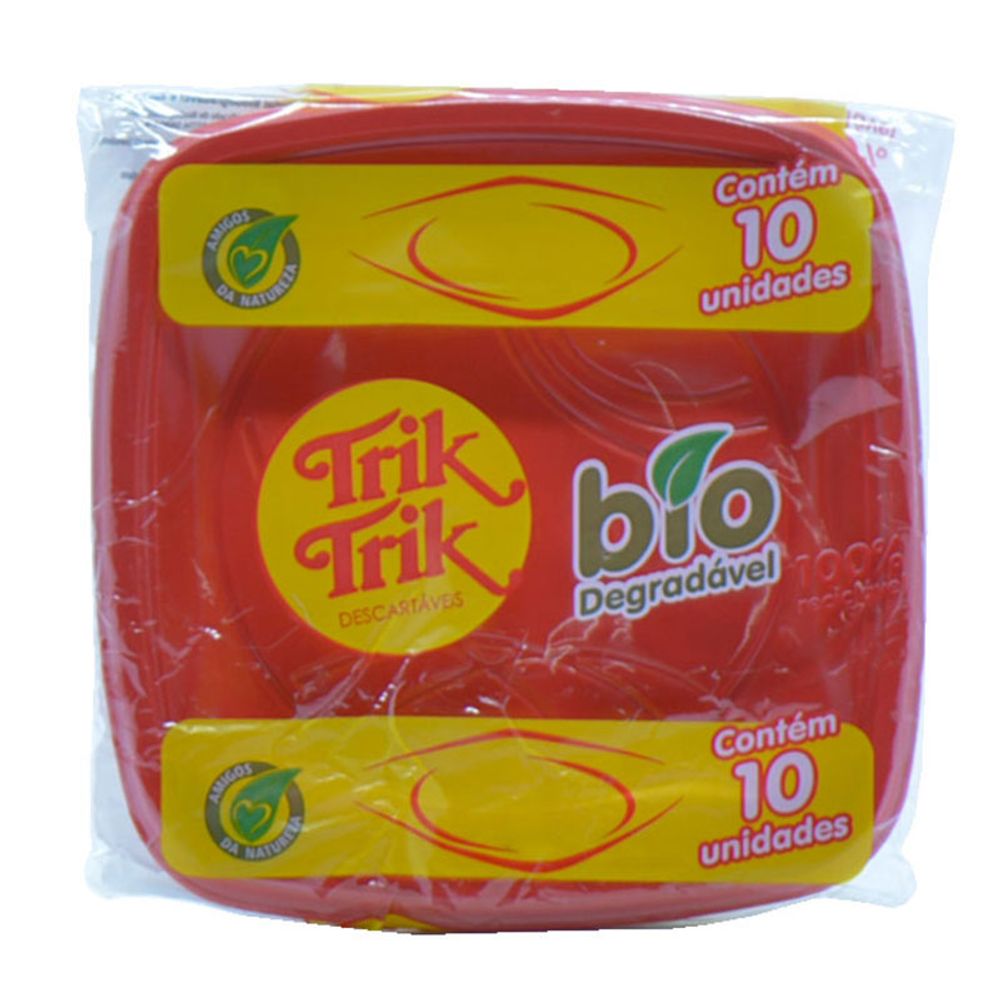 PRATO-QUADR-BIODEGRAD-TRIK-21CM-VERM