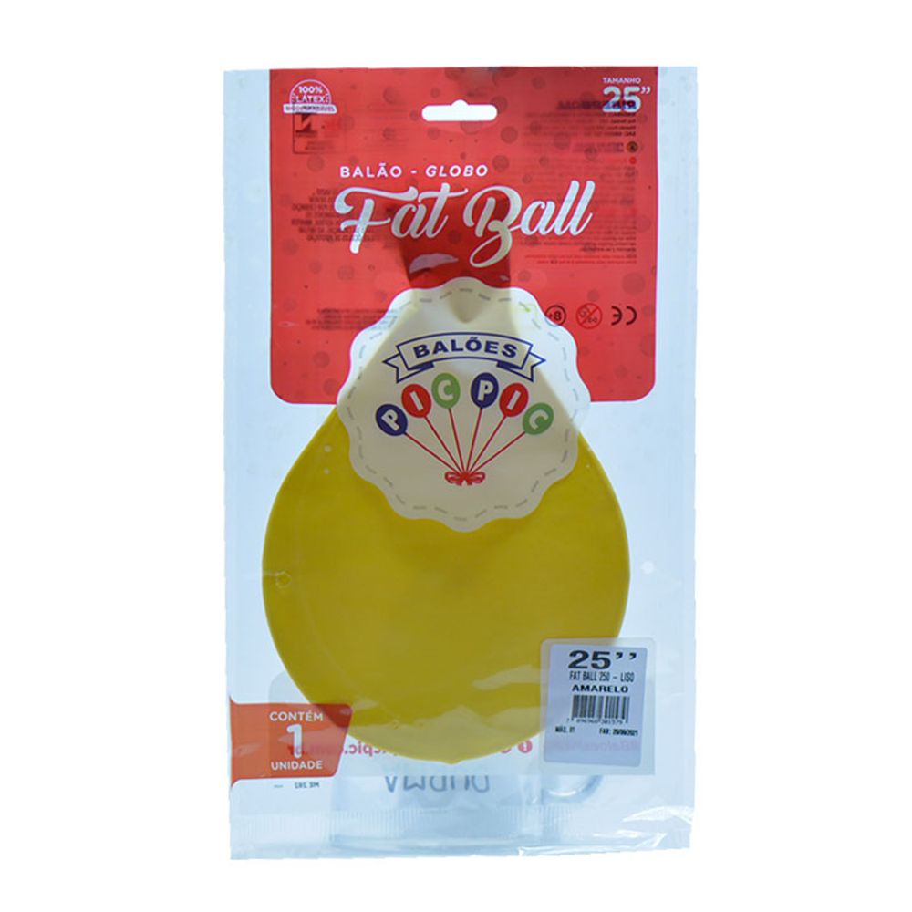 BALAO-PIC-PIC-FAT-BALL-250-AMARELO