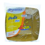 PRATO-QUADRAD-STRAW-DOURADO-21CM