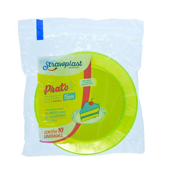 PRATO-REDOND-STRAW-VERDE-NEON-15CM