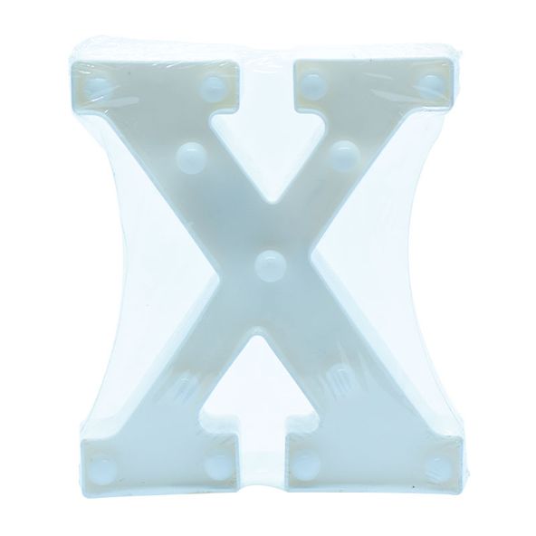 LUMINOSO-CROMUS-LETRA-X-C-LED-BRANCO-1UN
