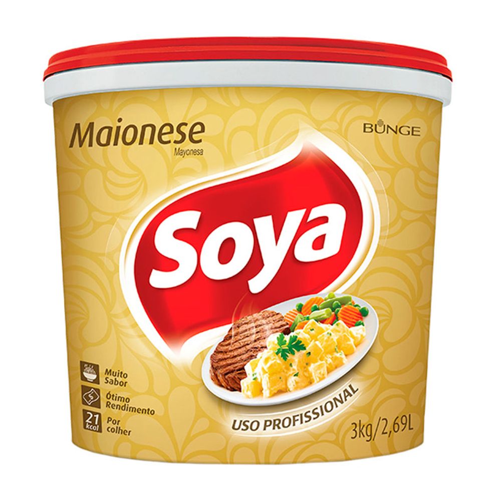 MAIONESE-SOYA-3KG-BALDE
