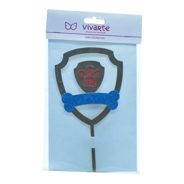 TOPO-P-BOLO-VIVARTE-20CM-PATR-CAES-OSSO