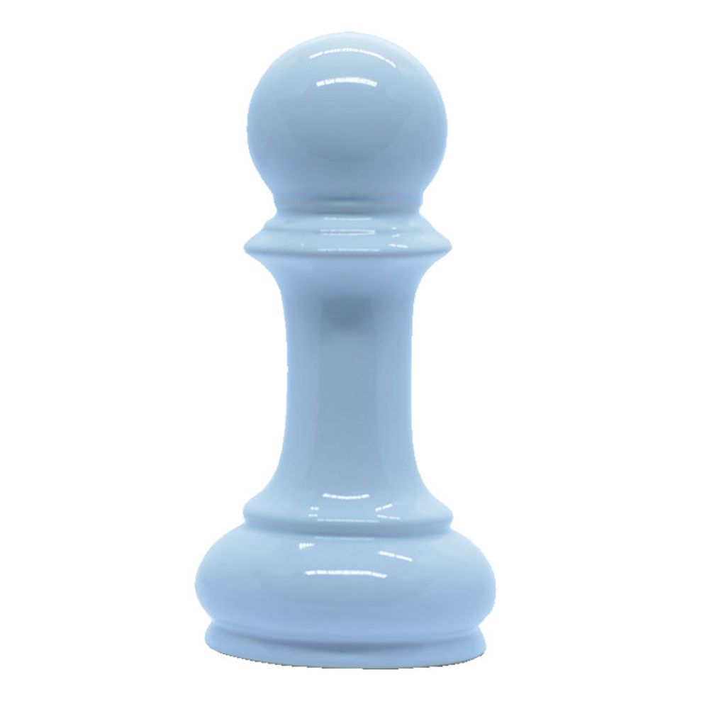 Bonwuno Conjunto de dados de xadrez de peão colorido de plástico Pion 6  peões 20×14×2 para acessórios de tabuleiro