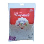 BALAO-PIC-PIC-9-RED-CLEAR-LISO-50UN