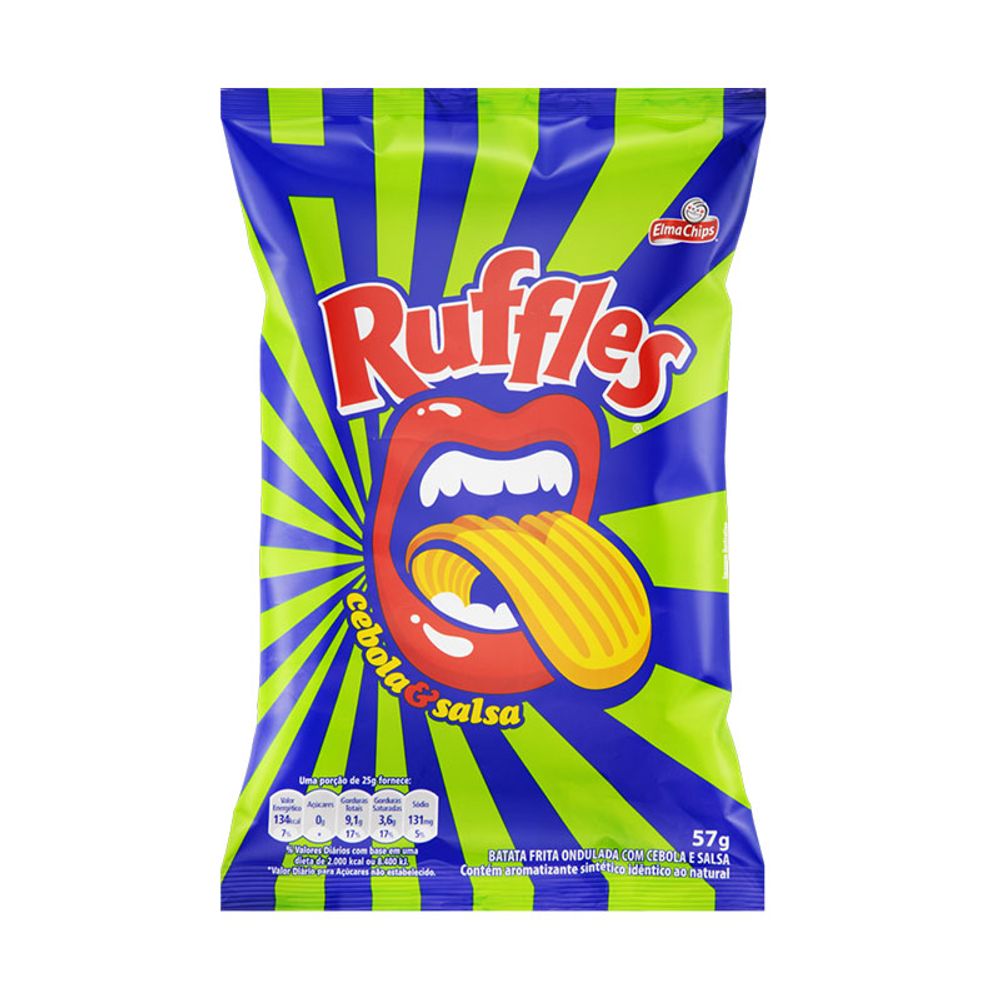 BATATA-RUFFLES-CEBOLA-SALSA-57G