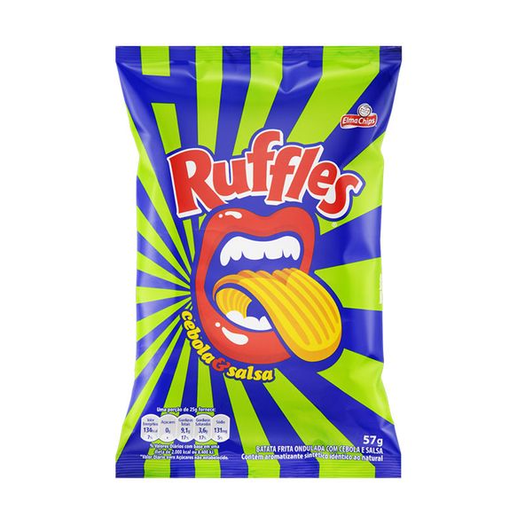 BATATA-RUFFLES-CEBOLA-SALSA-57G