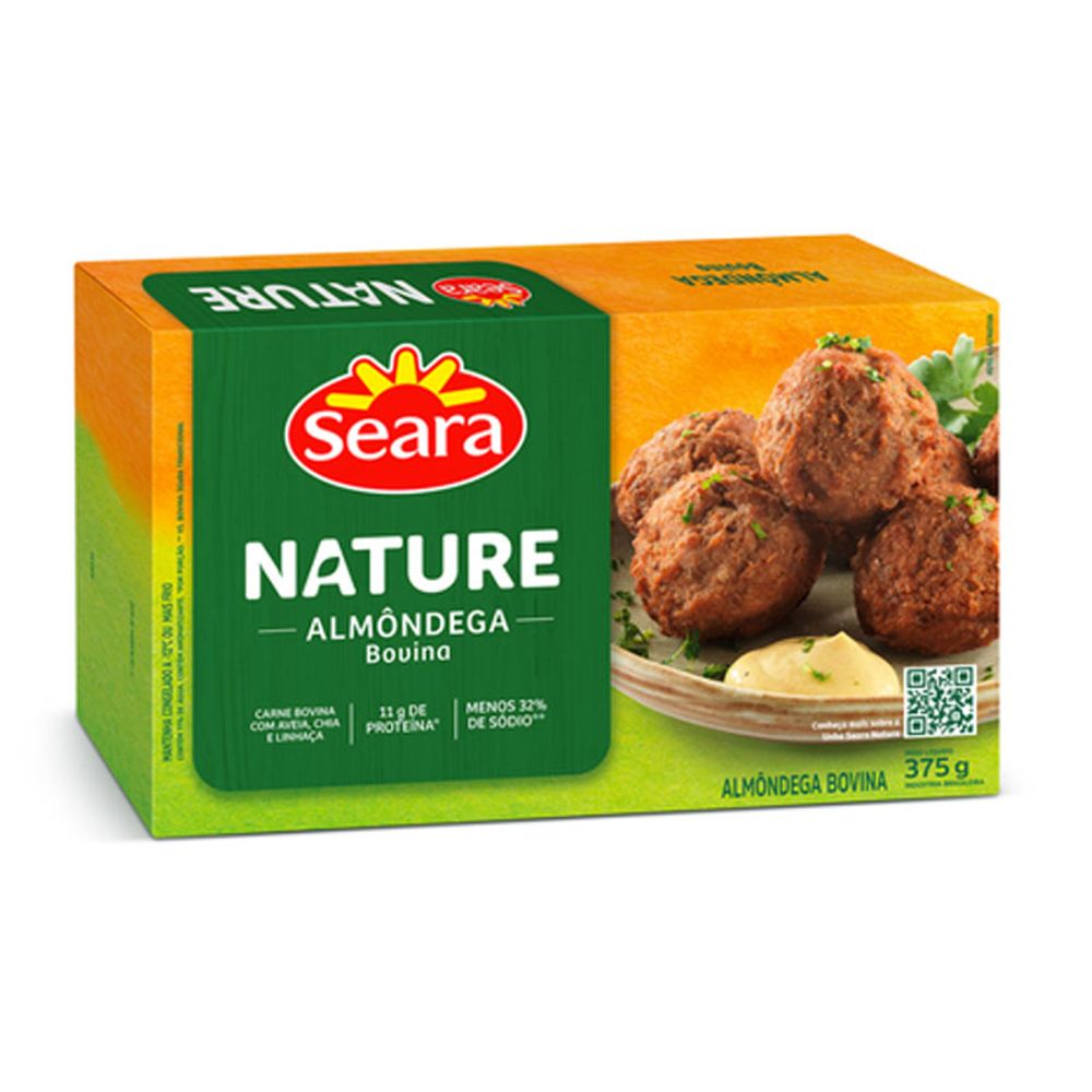 ALMONDEGA-BOV-SEARA-NATURE-375G