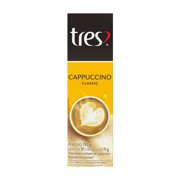 CAPSULA-CAPPUCCINO-TRES-CLASSIC-10X11G
