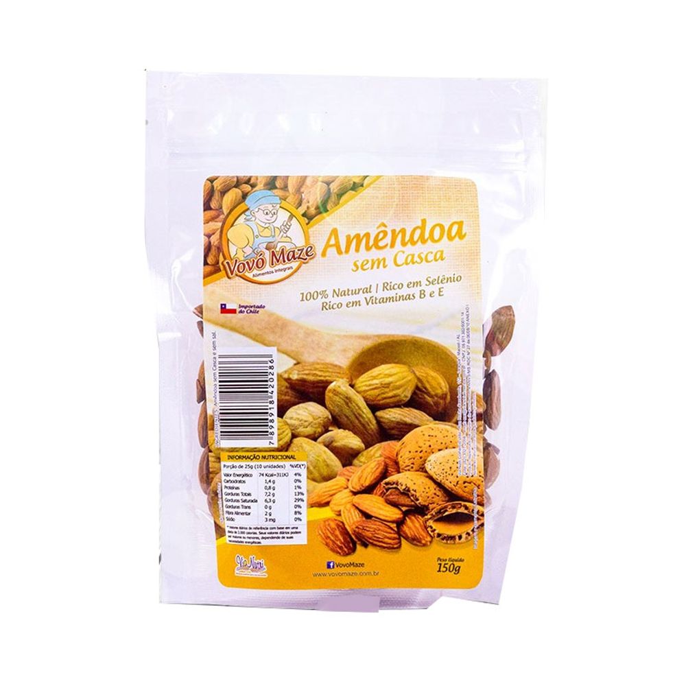 AMENDOA-CHILENA-S-CASCA-150G-CLARA-GRAUD